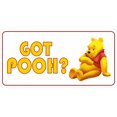 thumbnail image 1 of Got Pooh? Plaque d'Immatriculation Photo Winnie l'Ourson, 1 of 1