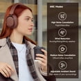 thumbnail image 3 of Edifier Écouteurs Antibruit Bluetooth Actifs, 92 H d'Autonomie, Audio Haute Résolution Certifié, Recharge Rapide - Brun, 3 of 7