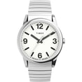 thumbnail image 1 of Timex® Easy Reader® Bold Stainless Steel Expansion Band Watch with Perfect Fit, 1 of 6