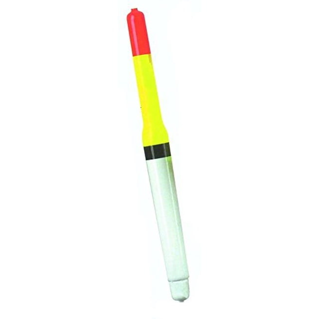 Little Joe Pole Floats - Yellow/Red/White - 7 in - Standard Non-Weighted