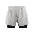 thumbnail image 2 of Lixada Men's 2-in-1 Running Shorts Quick Drying Breathable Active Training Exercise Jogging Cycling Shorts with Longer Liner Light Grey-XXL, 2 of 7