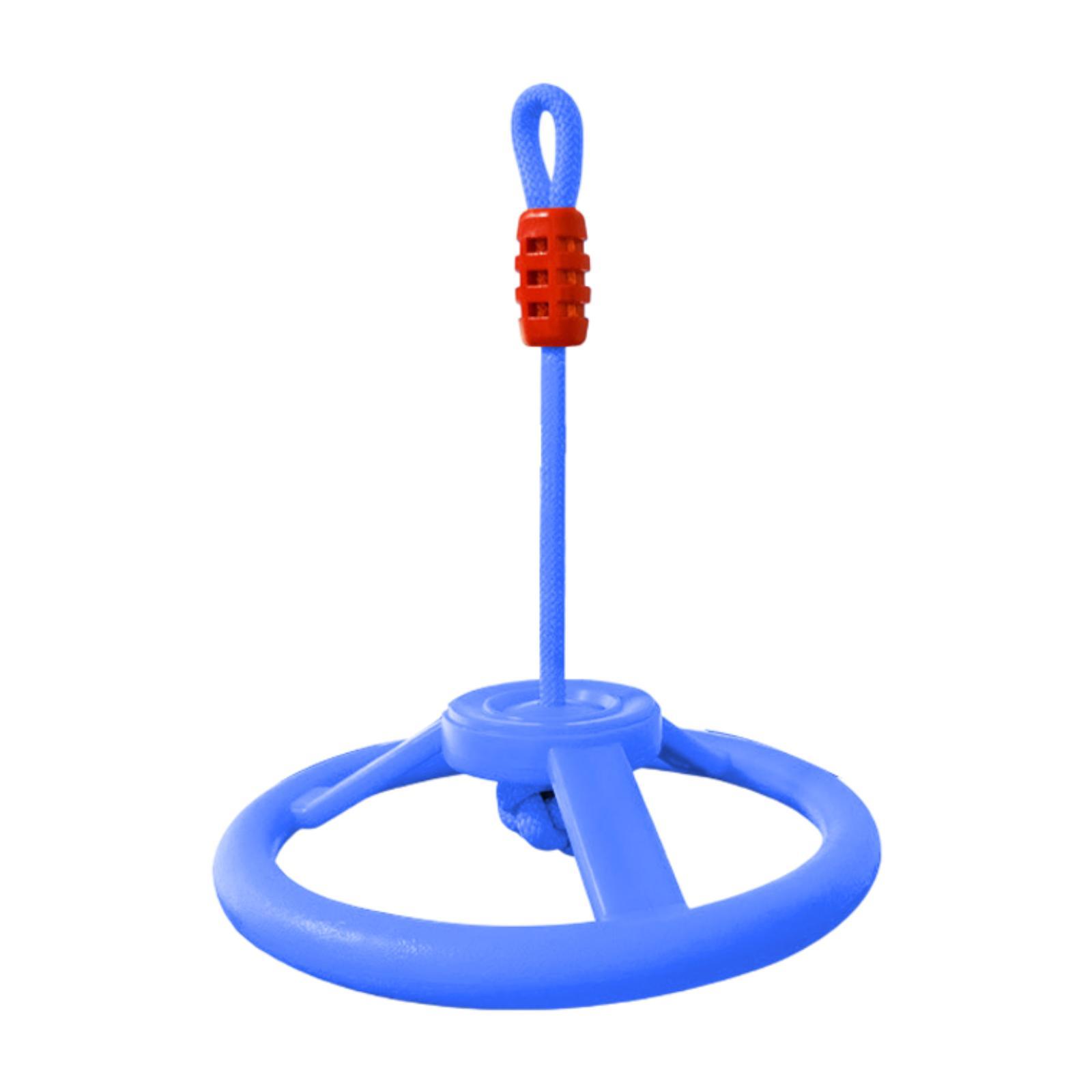 Almencla Swing Obstacle Wheel for Kids ing for Backyard Indoor Outdoor blue