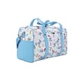thumbnail image 3 of Disney Stitch Tropical Pattern White Duffel Bag with Blue Straps, 3 of 12