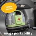 thumbnail image 5 of Bissell Little Green Mini Cordless Portable Carpet And Upholstery Deep Cleaner, Car/Auto Detailer, With Hydrorinse Self-Cleaning Tool And 4"" Tough Stain Tool, 4015, 5 of 5
