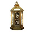 thumbnail image 2 of Wweixi Ramadan Festival Lantern Night Light Multi-pattern Lamp Hangable Vintage Style Lantern, 2 of 8