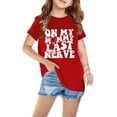 thumbnail image 1 of Mefallenssiah T-Shirts pour Enfants Manches Courtes T-Shirt Graphique Col Rond Crop top pour Filles et Garçons de 3 à 14 Ans, 1 of 1
