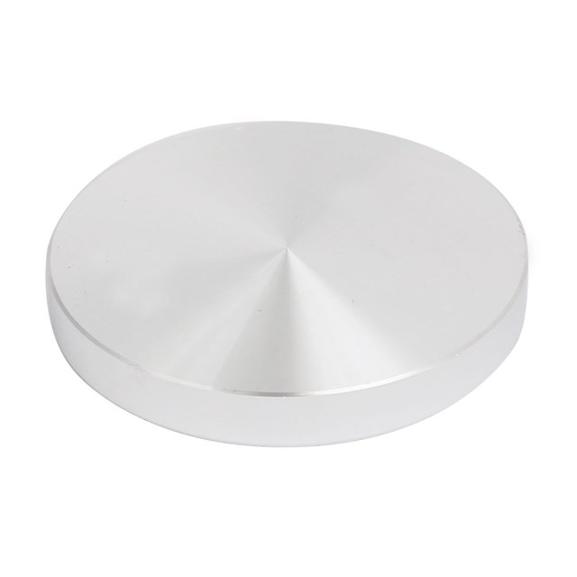 Unique Bargains 75mm Diameter 10mm Thickness M8 Thread Aluminum Disc Hardware for Glass Table