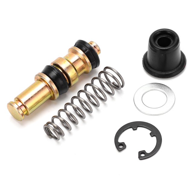 Kit de Réparation de Plongeur de Frein, 5 Pcs/ensemble Design Simple Durable Kit de Réparation de Piston de Frein en Métal Caoutchouc pour Moto pour Moto pour Moto Tout-Terrain pour Scooter