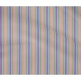 thumbnail image 3 of oneOone Cotton Flex Fabric Multicolor Stripe Print Fabric By Yard 40 Inch Wide, 3 of 3