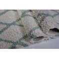 thumbnail image 4 of Ladole Rugs Geometric Trellis Simple Syle Carpet Comfortable Area Rug Carpet in Ivory-Water Green, 4 of 4