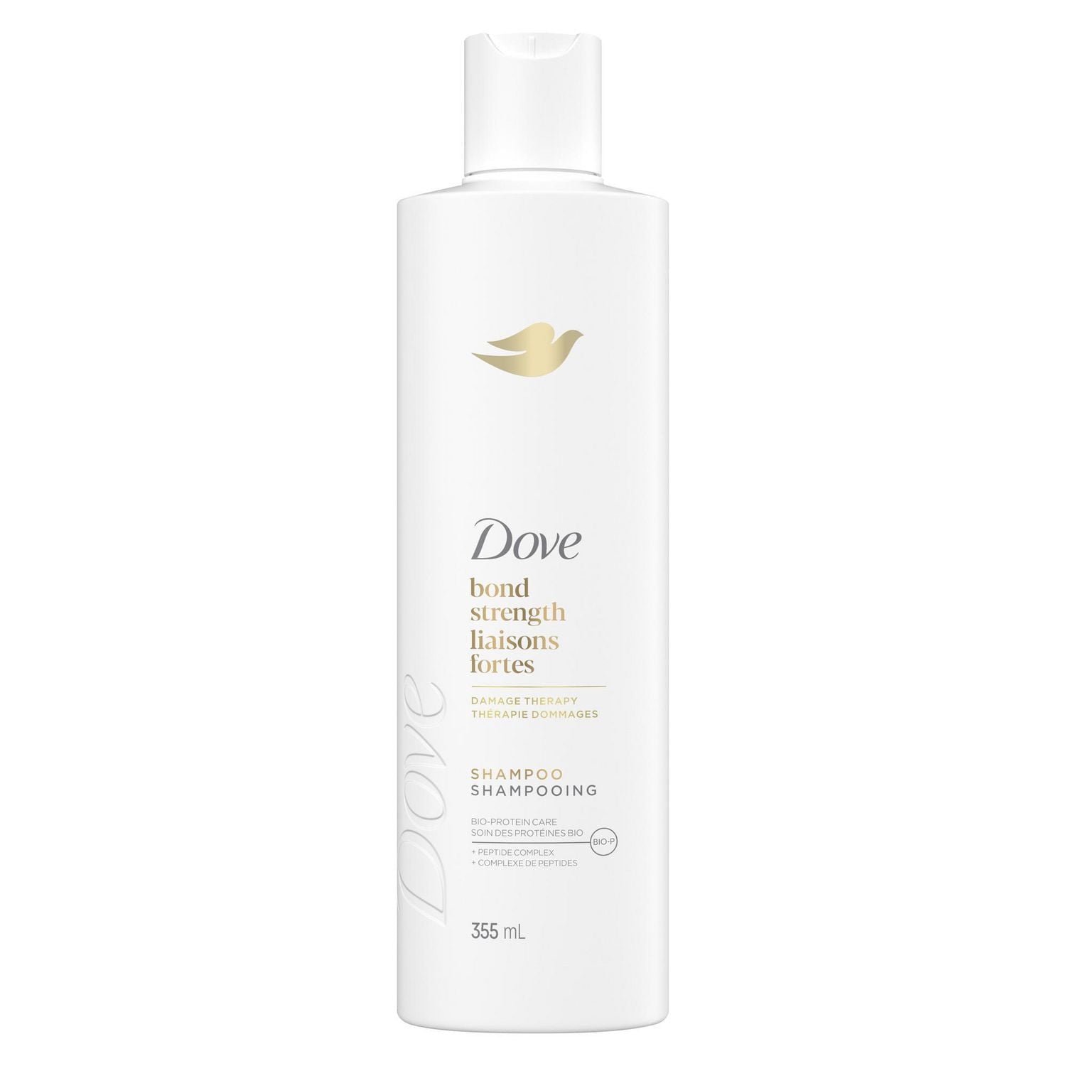 Dove Shampoo Bond Strength Bio-Protein Care + Peptide Complex, 355 ml