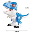 thumbnail image 3 of E Kids Simulation Dinosaur Transforming Robot Alloy Figure Assembly Display Box Ornament Toy Educational Gift For Ages 4 Plus Plastic Material, 3 of 8