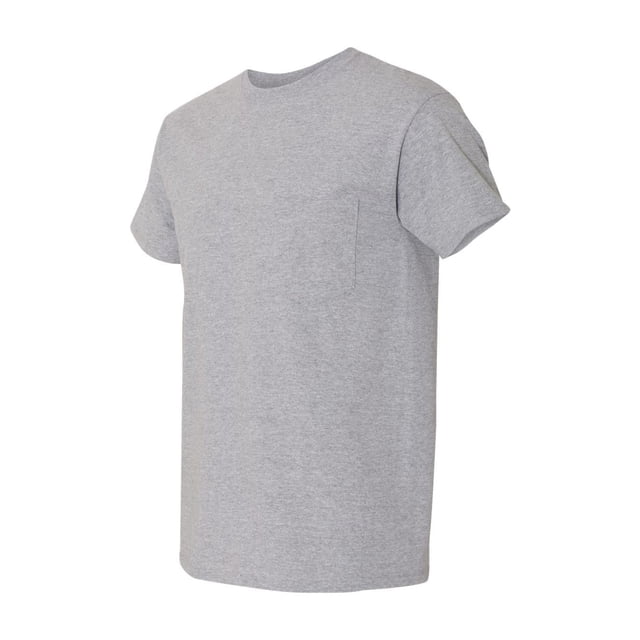 Gildan - Heavy Cotton Pocket T-Shirt - 5300 - Sport Grey - Size: XL