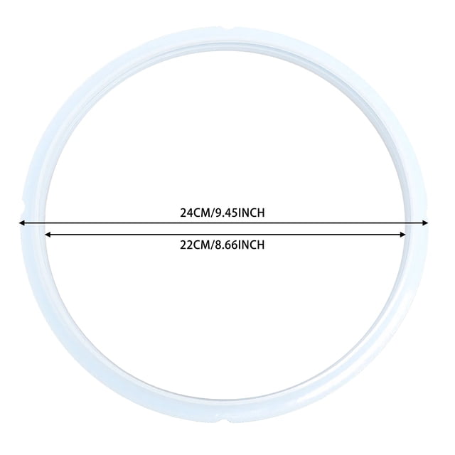 Pressure Cooker Replacement Seal Ring (Silicone Gasket), Precise 24X22Cm Silicone Gasket Ensures Leak-Proof Performance for Most Pressure Cooker Models
