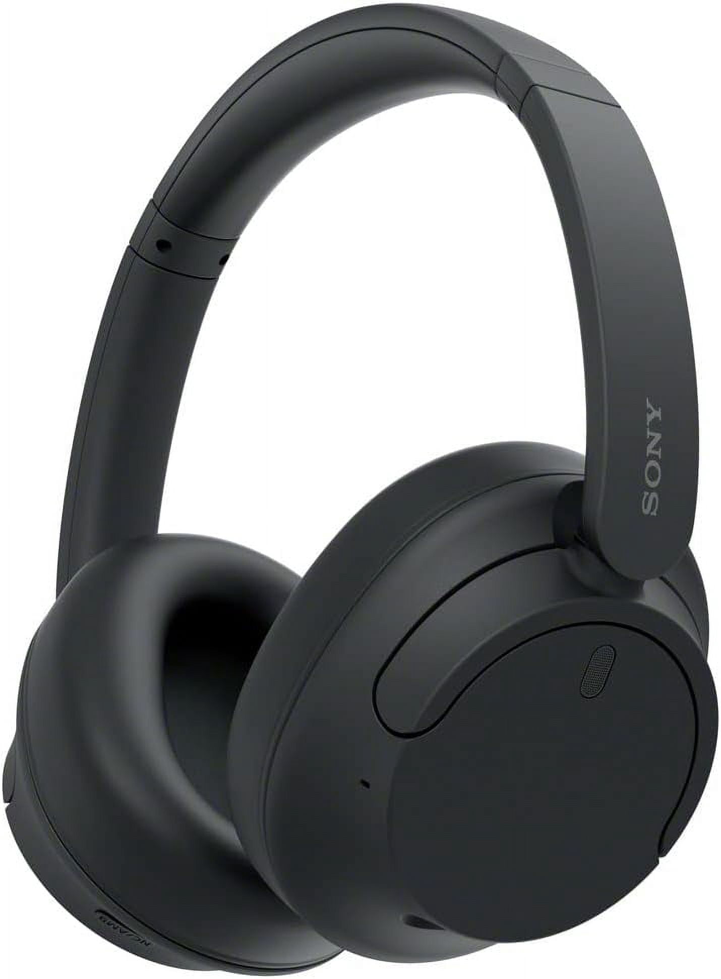 Sony WH-CH720N Wireless Noise Cancelling Headphones, Over-Ear, Up to 35H ANC / 50H Battery, Ambient Sound, Multipoint, Quick Charge, Built-in Mic, USB-C, Black