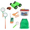 thumbnail image 4 of Milaget 11 Pieces Pretend Tools Flashlight Kids Outdoor Adventure Set for 3-12 Year Old, 4 of 7