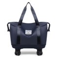 thumbnail image 1 of Large Capacity Travel Bag with Wheels, Universal Wheel Removable, Expandable Foldable Duffle Bag, 1 of 7