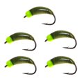 thumbnail image 4 of 12 Nymphes de Ver de Terre pour Truite, Perche, Crapet Bleu, Poisson Blanc, Mouche, g M3W9, 4 of 8