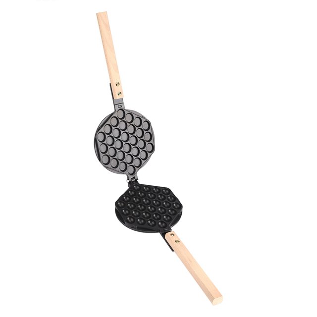 Egg Waffle Maker, Nonstick Bubble Waffle Maker Pan Egg Bubble Baking Mould for Home Kitchen Use