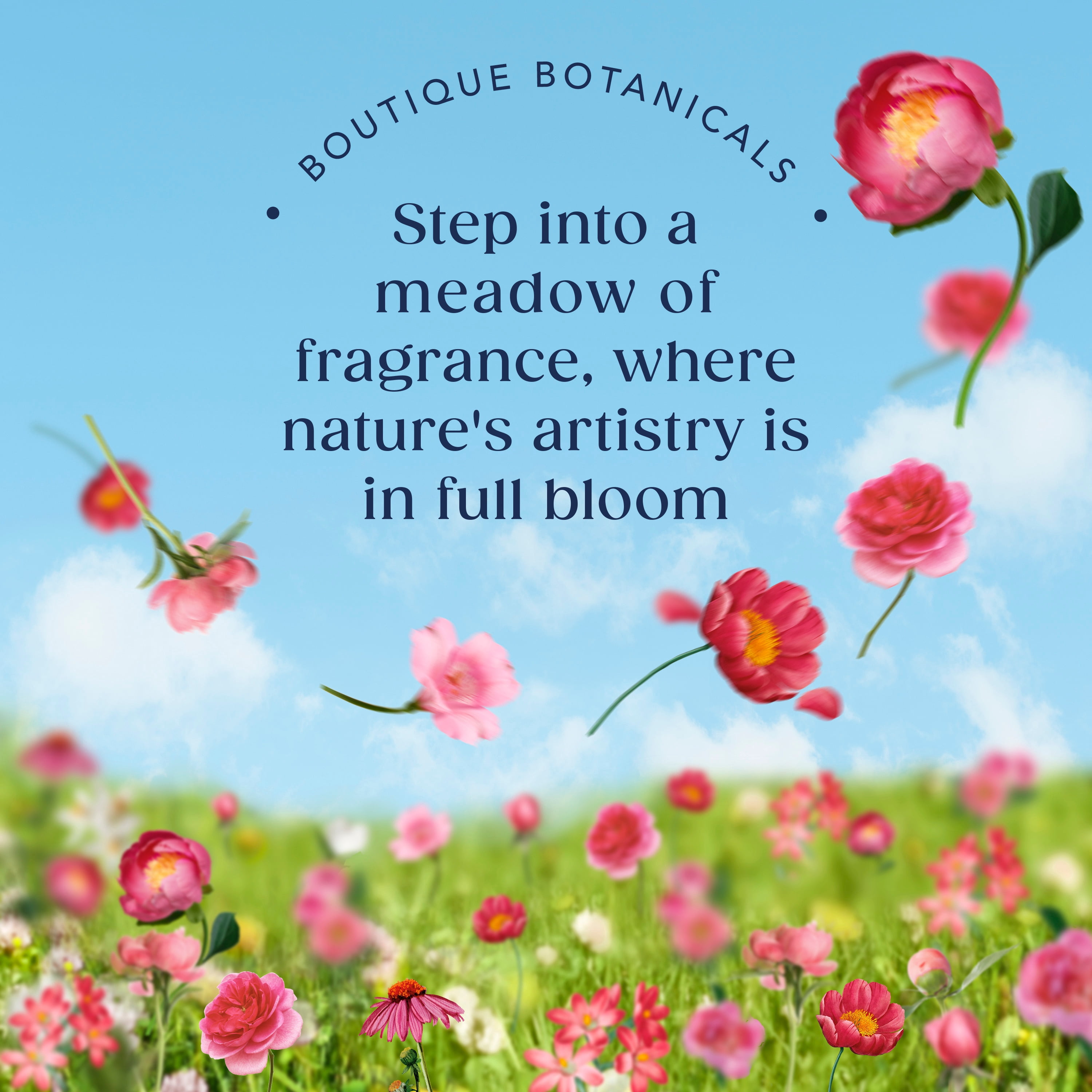 Downy Boutique Botanicals In Wash Laundry Scent Booster Beads, PEONIA Scent, 598 g, Boutique Fragrances inspired by the Artistry of Nature