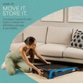 thumbnail image 4 of LifePro 30in Walking Pad Treadmill Under Desk – Compact Walking Pad for Home & Office, 7° Incline, 3 MPH, LED Display - Blue, 4 of 9