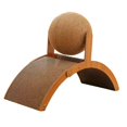 thumbnail image 2 of DOLITY Corrugated Paper Cats Scratcher Cardboard, Furniture Protection, for Indoor Cats L, 2 of 9