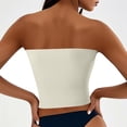 thumbnail image 2 of Womens Strapless Sexy Back Yoga Top - Sports Vest, 2 of 5