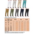 thumbnail image 3 of Innerwin Pants Elastic Waist Men Trousers Beach Drawstring Lightweight Long Pant Khaki 2XL, 3 of 3