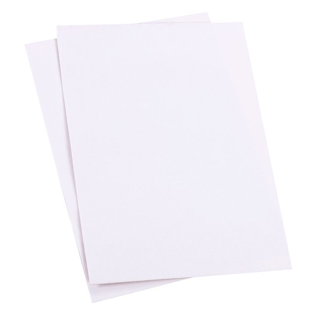 Unique Bargains Patchs en Velours Autocollants Patchs de Réparation Blancs Lot de 2