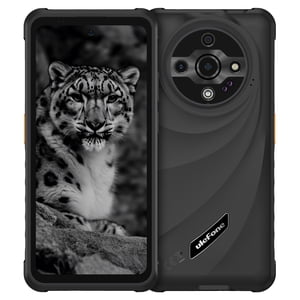 Ulefone Armor X31 Rugged Smartphone, 6.56" HD+ Display, 12GB RAM + 128GB Storage, 48MP + 20MP Night Vision Camera, 6050mAh Battery, Waterproof, Drop-Proof, NFC, Unlocked Dual SIM, Black