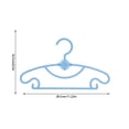 thumbnail image 2 of Hangers Of Clothes For Children 10 Units Plastic Hangers Infant Hangers For Children Very Persistent Hangers For Toddlers, 2 of 7