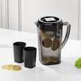 thumbnail image 1 of Roiihwy 2L Large Capacity Water Jug, Clear Water Pitcher with Filter and Spigot Water, Pitcher with Lid for Lemonade and Tea, Drink Dispensers for Parties, BBQ and Picnic, 1 of 9