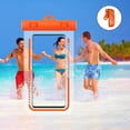 thumbnail image 1 of Waterproof Phone Pouch for Beach & Swimming | IPX8 Underwater Dry Bag with Lanyard | Fits Phones Up to 7.2 Inches | Touchscreen Compatible for Photos & Videos, 1 of 6