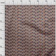thumbnail image 2 of oneOone Cotton Poplin Fabric Leaves & Floral Block Printed Craft Fabric BTY 42 Inch Wide, 2 of 5