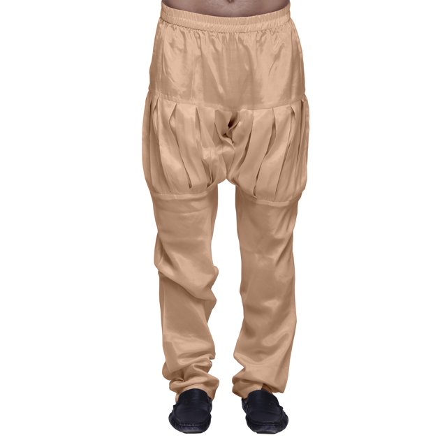 Atasi Mens Solid Santoon Readymade Pajama Ethnic Wear Adjustable Elastic Pants