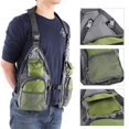 thumbnail image 3 of Hilitand Fishing Vest Combo Chest Pack With Mesh Design For Fishing Camping Sailing, 3 of 8