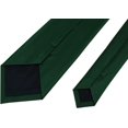 thumbnail image 4 of ORUYROP Men's Ties Solid Pure Color Plain Formal Black Ties For Men, 4 of 5