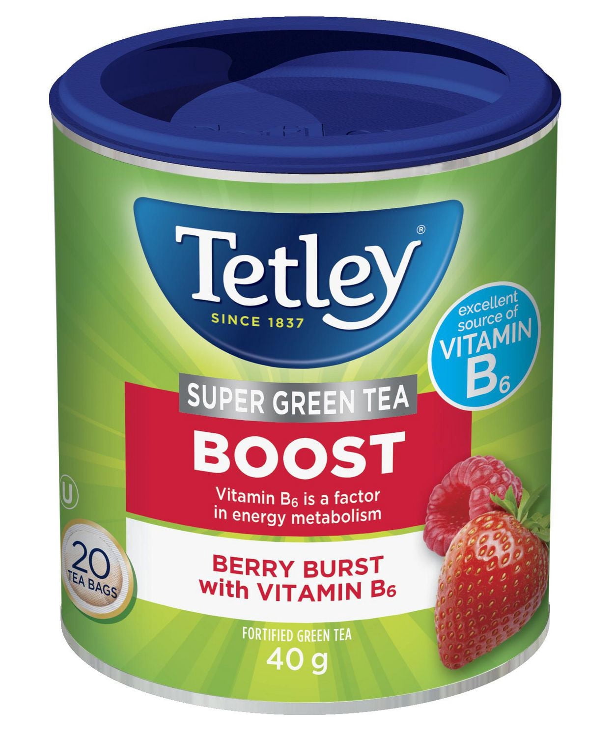 Tetley Super Green Tea Boost - with Vitamin B6