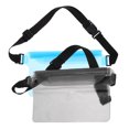thumbnail image 3 of 2Pcs Waterproof Pouch with Adjustable Waist Strap Universal Waterproof Phone Bag Waist Bag Cellphone Case, 3 of 8