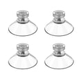 thumbnail image 1 of 40mm Thumb Screw Clear Suction Cups Nut Rubber Suckers M4 Plastic Suction Cup, 1 of 7