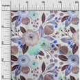 thumbnail image 2 of oneOone Rayon Dusty Rose Fabric Floral Watercolor Craft Projects Decor Fabric Printed By The Yard 56 Inch Wide, 2 of 4
