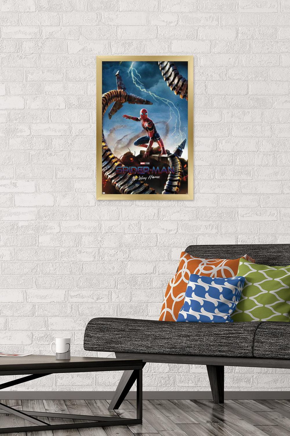 Marvel Spider-Man: No Way Home - Teaser Wall Poster, 22.375" x 34"