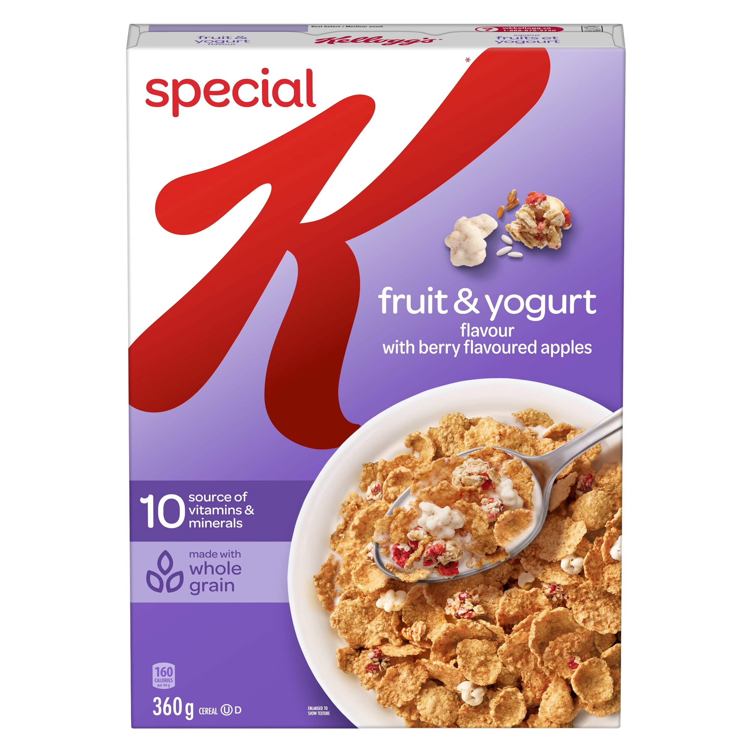 Céréales Kellogg's Special K Saveur fruits et yogourt, 360 g