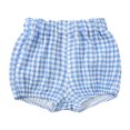 thumbnail image 1 of BOBOGOJP Girls Super Soft Performance Gym Shorts (Blue,6-9 Months), 1 of 5