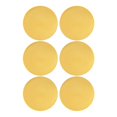 thumbnail image 2 of Huayishang Placemat 6PCS Yellow Round Polypropylene Woven Placemat, 2 of 9