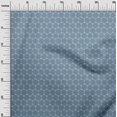 thumbnail image 2 of oneOone Viscose Chiffon Fabric Honeycomb Geometric Sashiko Print Decor Fabric Printed BTY 42 Inch Wide, 2 of 4