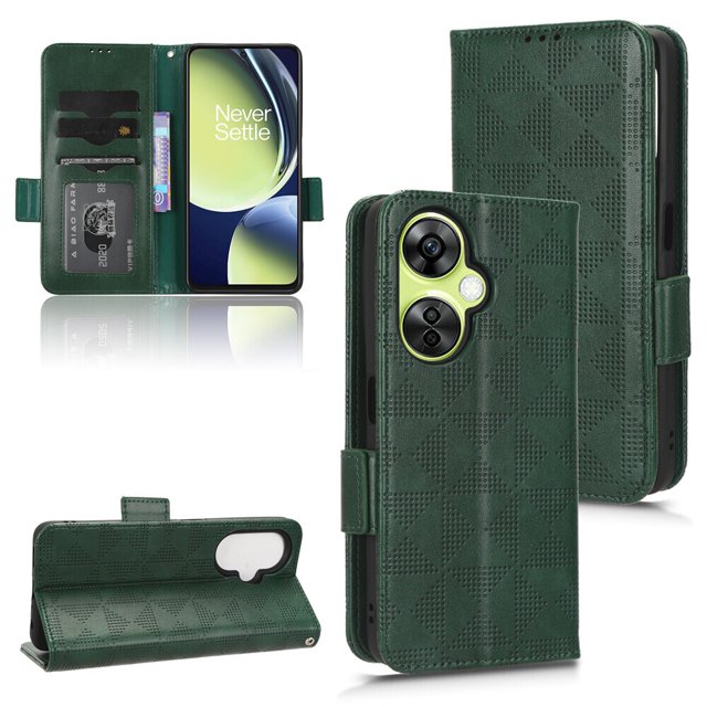 Compatible with OnePlus Nord CE3 Wallet PU Leather Case with Viewing Stand and 3 Card Holder Flip Cover