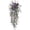 #1, variant on JASKFLY Faux Purple Wisteria Flower Wall Hanging Garden Decor Artificial Morning Glory Rose Red