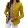 thumbnail image 2 of IMENGL Veste Coupe Ajustée à Manches Longues Europe États-Unis, Jaune TG, Taille M-3TG, 2 of 3