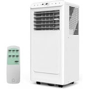 IdealHouse 8000 BTU Portable Air Conditioner – 3-in-1 Cooling, Dehumidify & Fan, Remote, 24H Timer, Sleep Mode, Low Noise, Window Kit for Rooms Up to 350 Sq. Ft